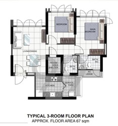 Blk 57 Teban Gardens Road (Jurong East), HDB 2 Rooms #576636651